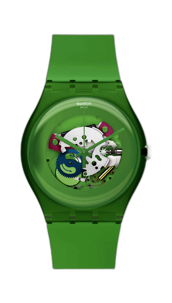 Swatch Green Lacquered SUOG103 Price as of May 2026  display picture 1