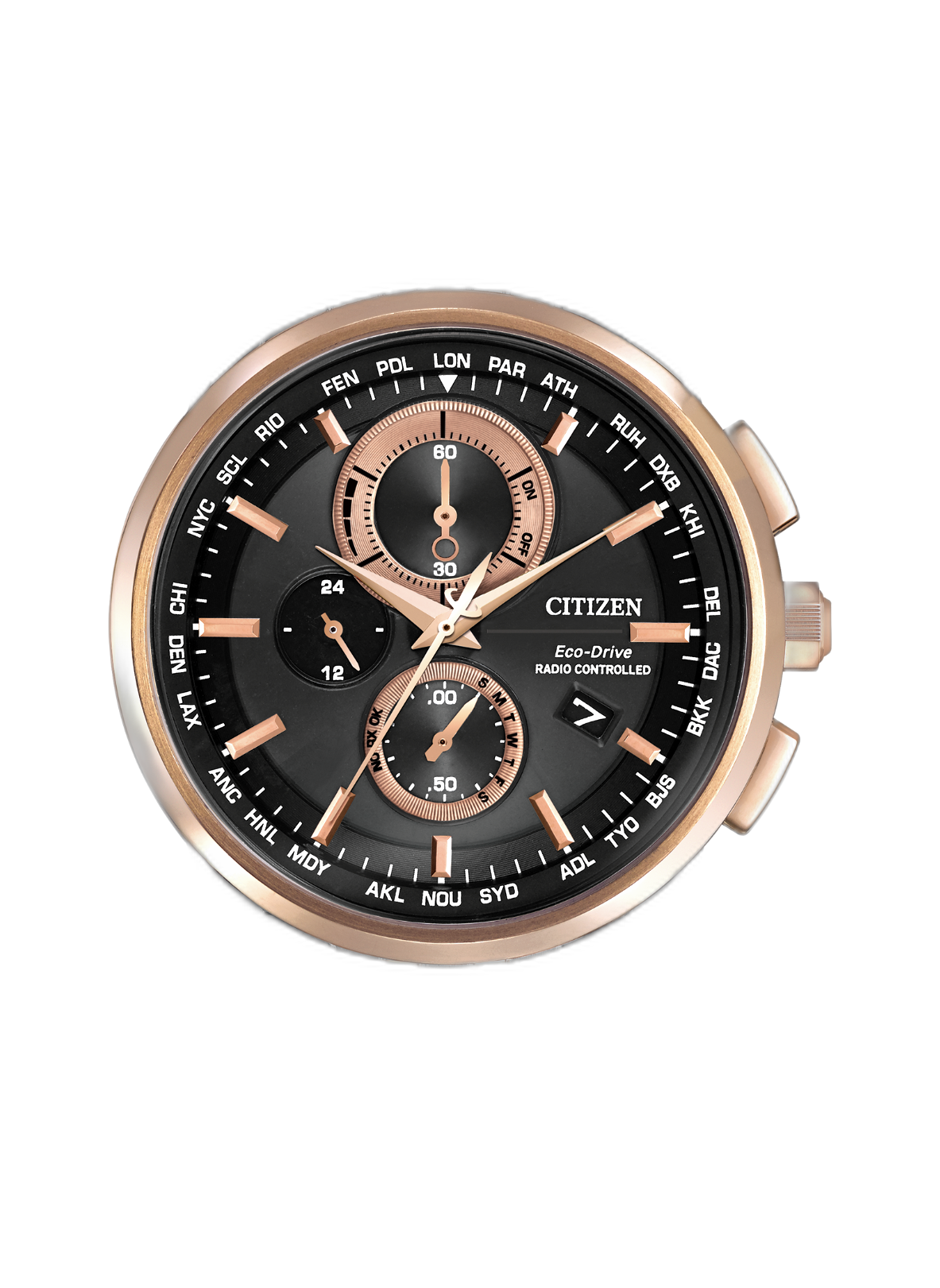Citizen Eco-Drive World Chronograph A-T AT8116-57E Price as of May