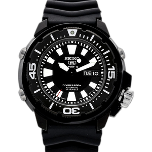 FS: Seiko SKZ255 All Black Franken Monster ! 7s36-02S0