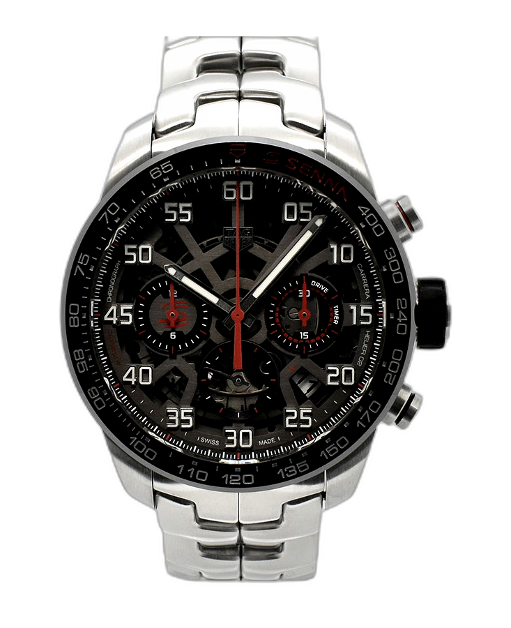 TAG Heuer Carrera Calibre Heuer 02 Senna Special Edition CBG2013