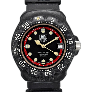 Vintage TAG Heuer Blue Formula 1 Men’s 34mm Watch Model # 383.513 Quartz  (READ)