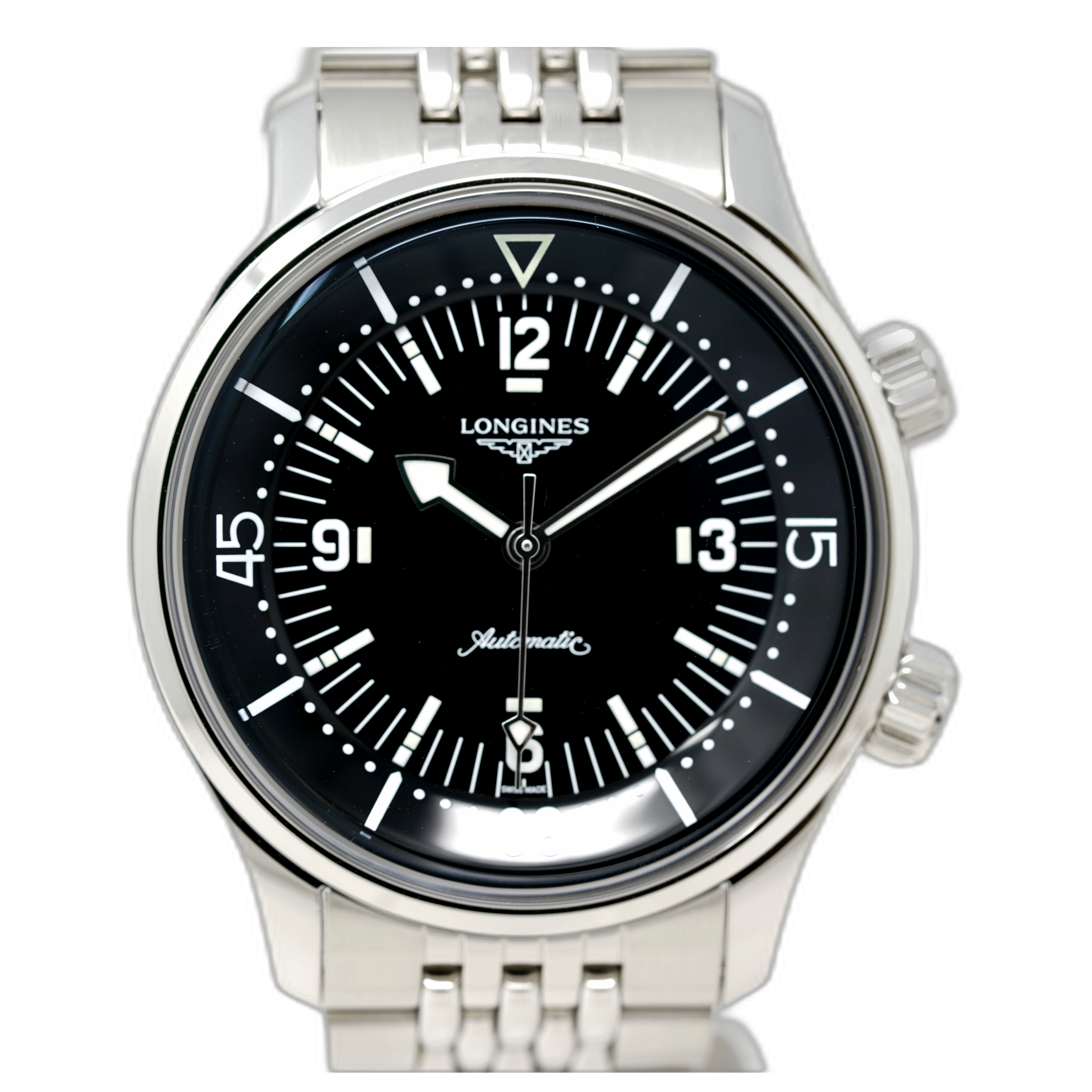 Longines Heritage Legend Diver 39 Stainless Steel L3.764.4.50