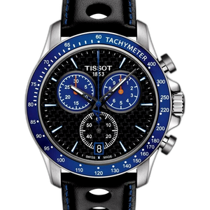 Tissot V8 SWISS Chronograph Alpine Leather Strap Men s Watch