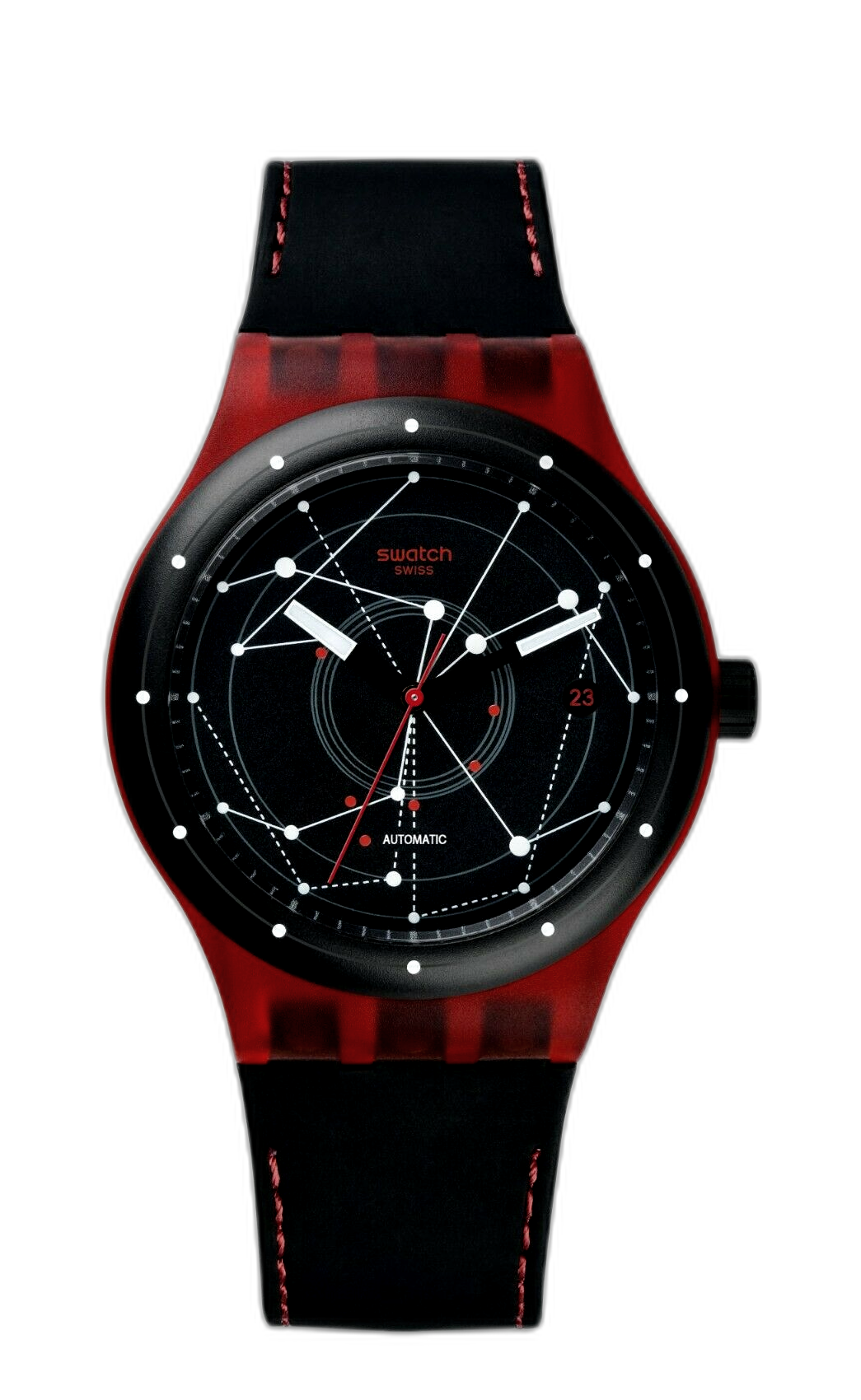 Swatch Sistem Red SUTR400 Price, Specs, Market Insights | WatchCharts