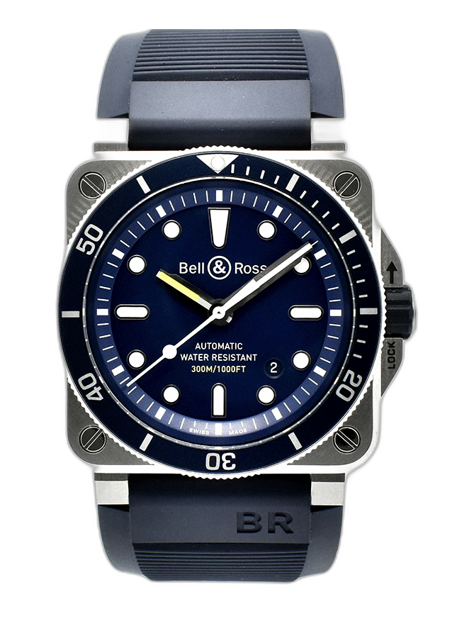 Bell & Ross BR 03-92 Diver Stainless Steel BR0392-D-BU-ST/SRB