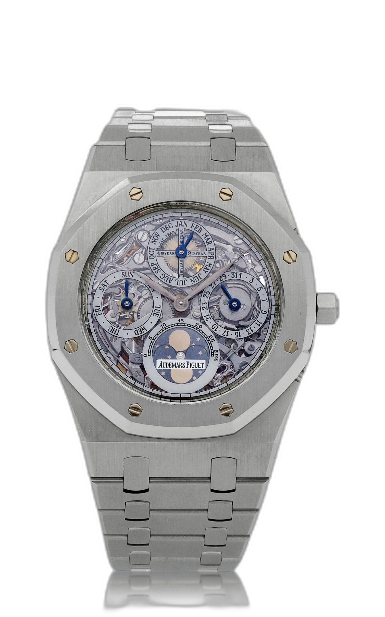 Audemars Piguet Royal Oak Perpetual Calendar Openworked Stainless