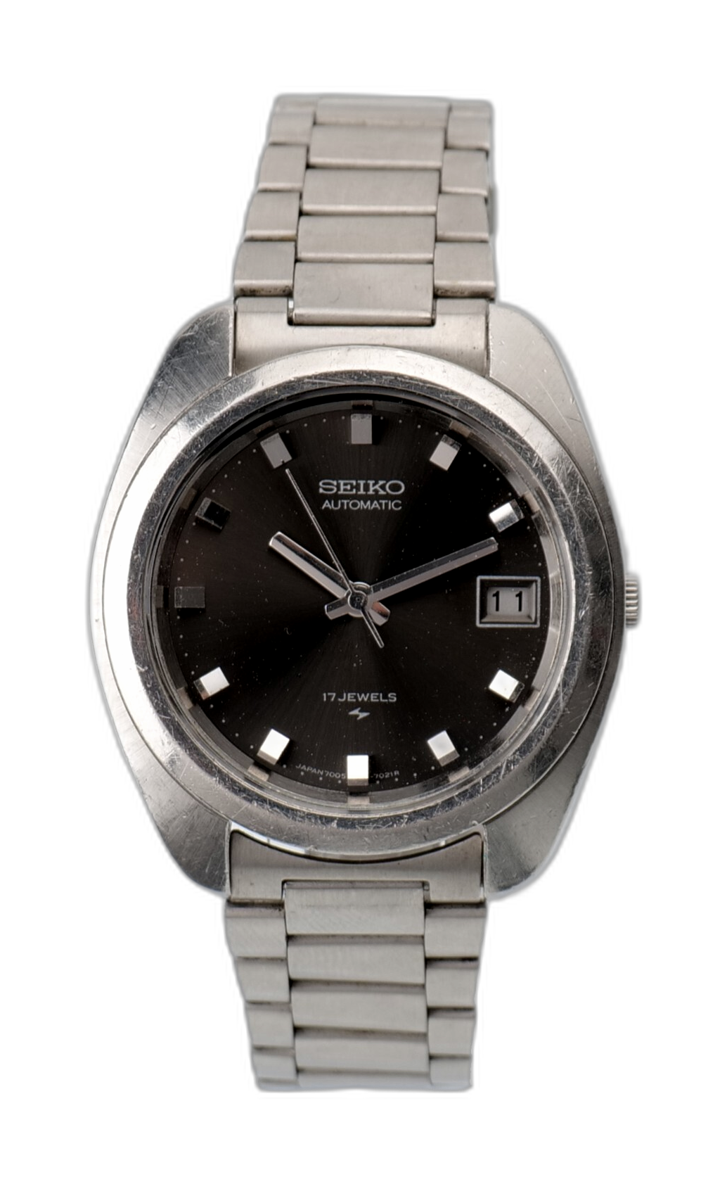 【稼働品】SEIKO AUTOMATIC セイコー 7005-7030 SEIKO automatic watch 7005 7030 silver S.S Jack | eBay