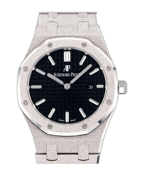 Audemars Piguet Royal Oak 67653 Quartz Frosted White Gold 67653BC