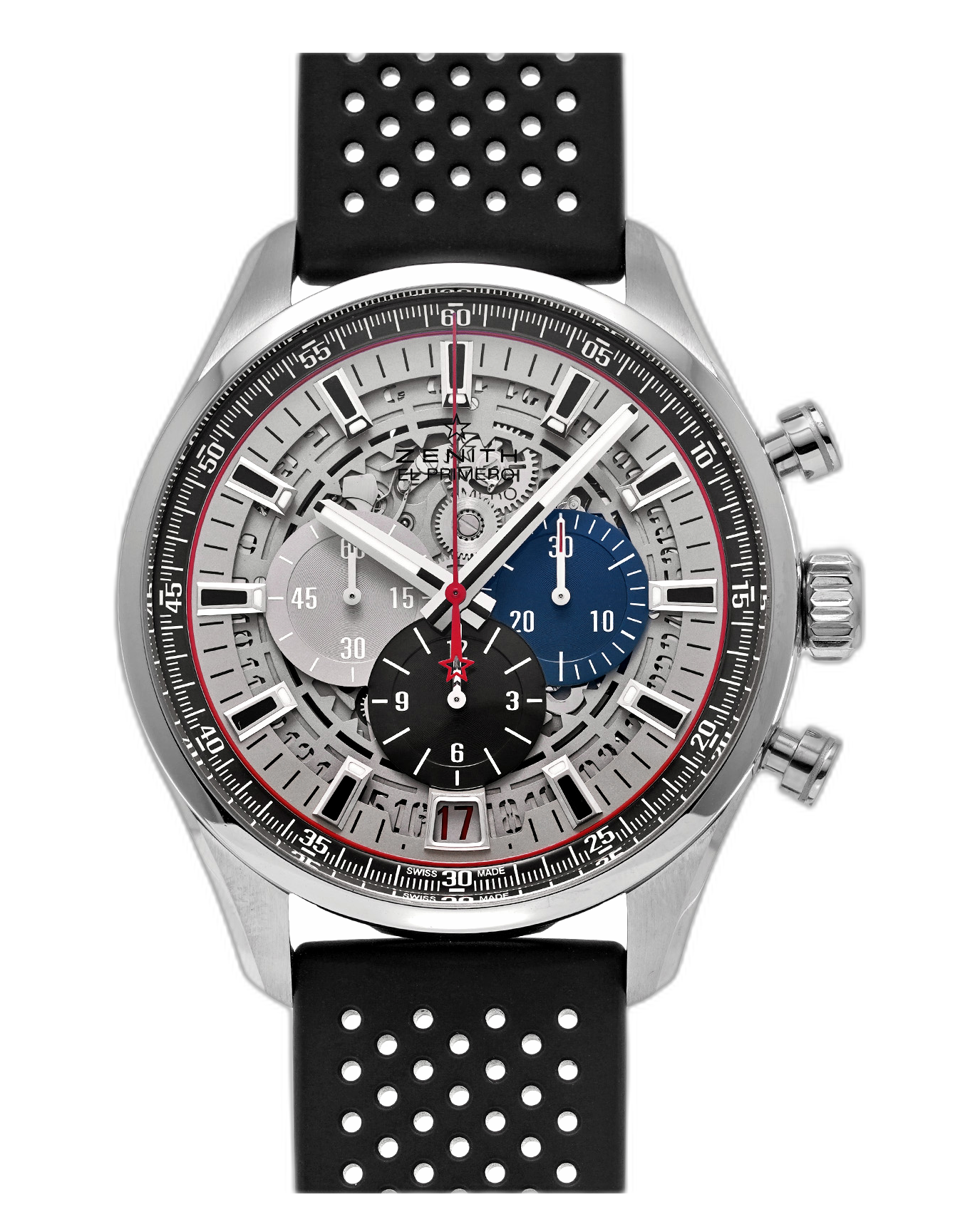 Zenith El Primero Chronomaster Skeleton 45 Stainless Steel 03.2522