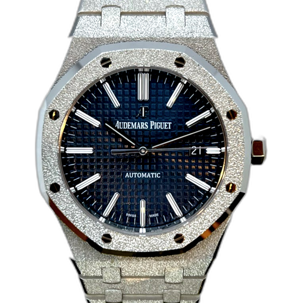 Audemars Piguet Royal Oak 15410 Frosted White Gold 15410BC