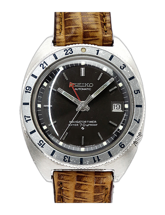 Seiko navigator timer online 6117