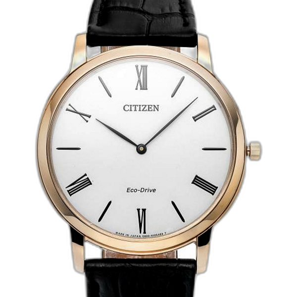 大人も着やすいシンプルファッション Citizen 時計 ecodrive stiletto ...