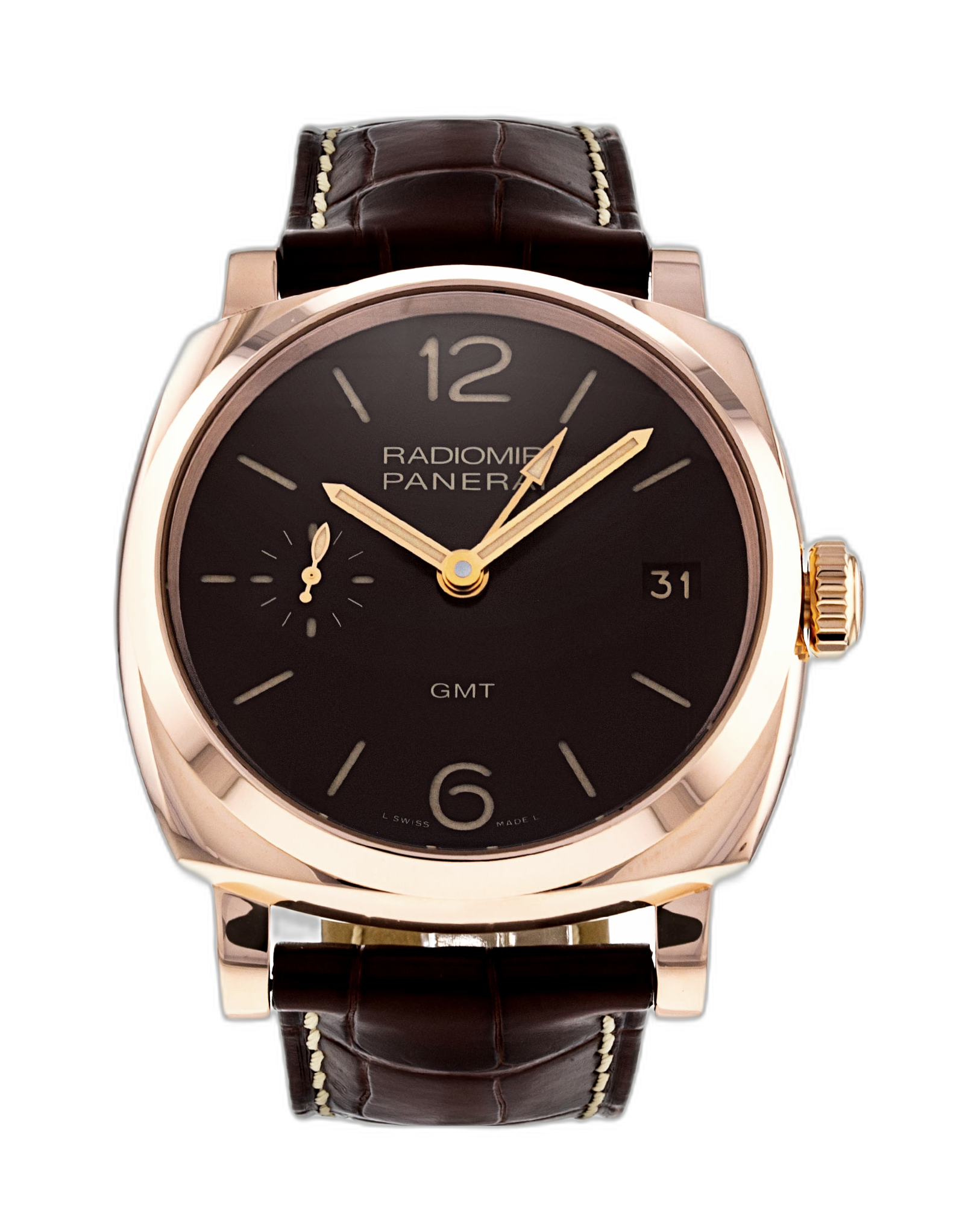 Panerai Radiomir 1940 GMT Oro Rosso PAM570 Price Guide Market