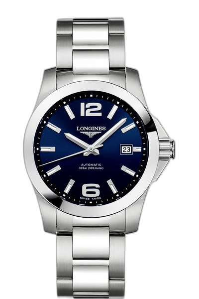 Longines Conquest 39 Automatic Blue L3.676.4.99 Price, Specs, Market ...