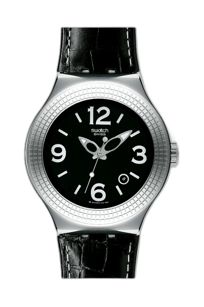 【レア‼︎】Swatch IRONY /Dark Emir Yns407 Swatch Dark Emir YNS407 Price as of August 2025 | WatchCharts