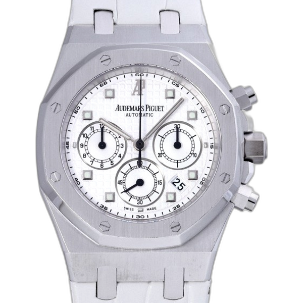 Audemars Piguet Royal Oak 26022 Chronograph White Gold 26022BC Price Specs Market Insights WatchCharts