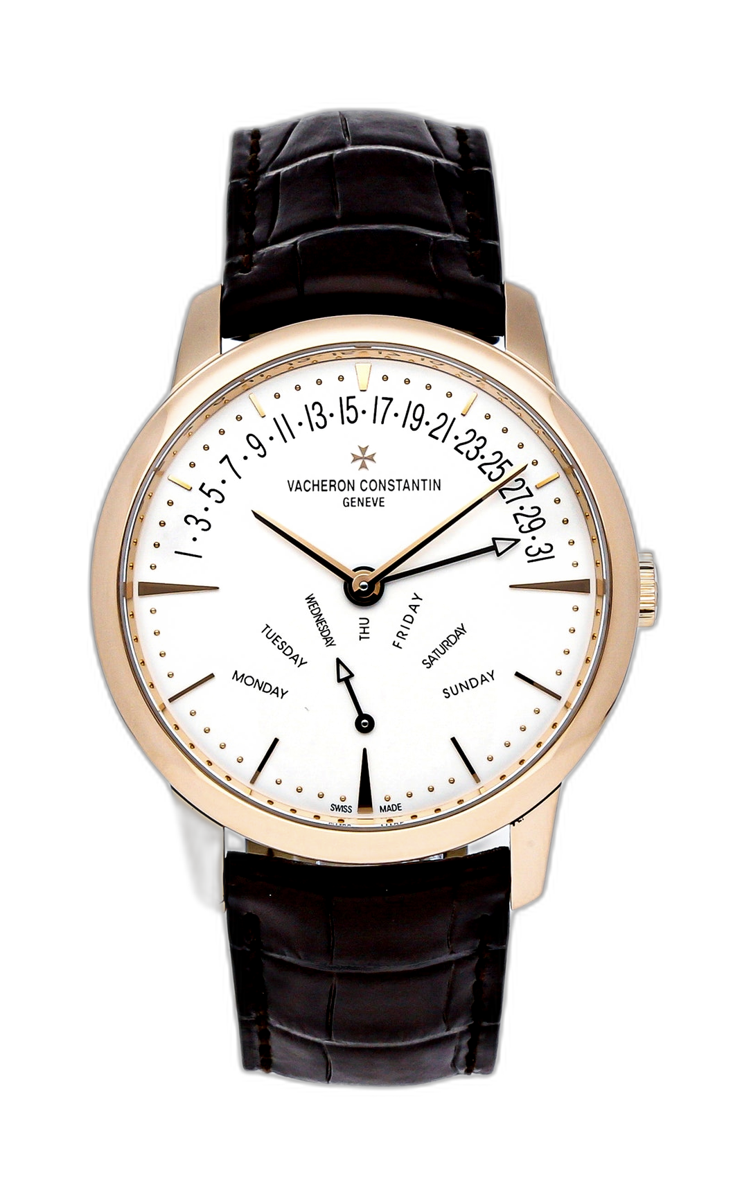 Vacheron Constantin Patrimony Retrograde Day Date Pink Gold 4000U