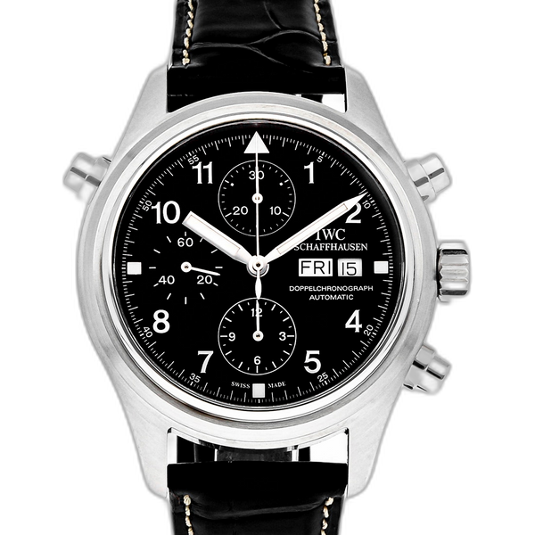 IWC Pilot s Watch Doppelchronograph English Alligator 371303