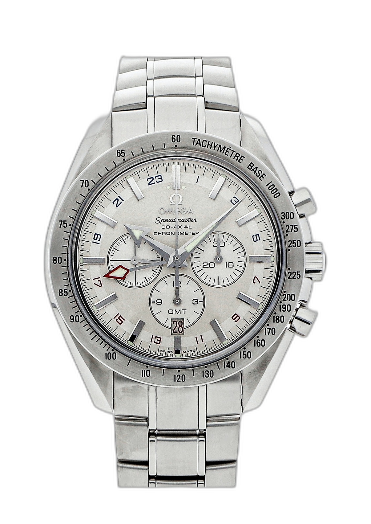 Omega Speedmaster Broad Arrow Co Axial GMT 3581.30 Price Guide