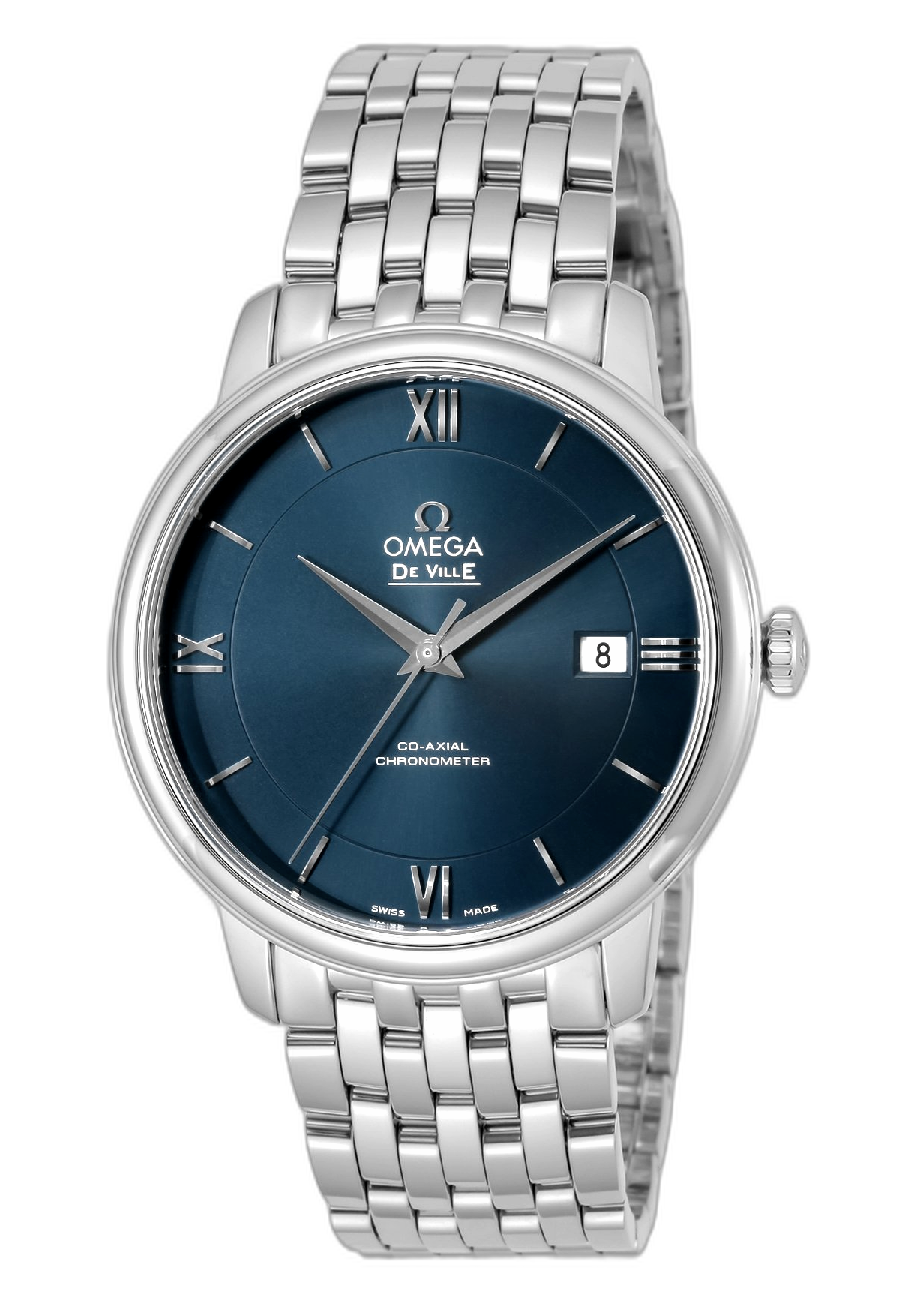 Omega De Ville Prestige Co-Axial 39.5 424.10.40.20.03.001 Price, Specs ...