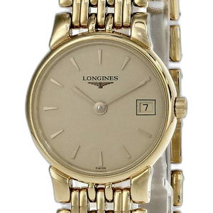 LONGINES La Grande Classique Gold Dial Bracelet Women s Watch