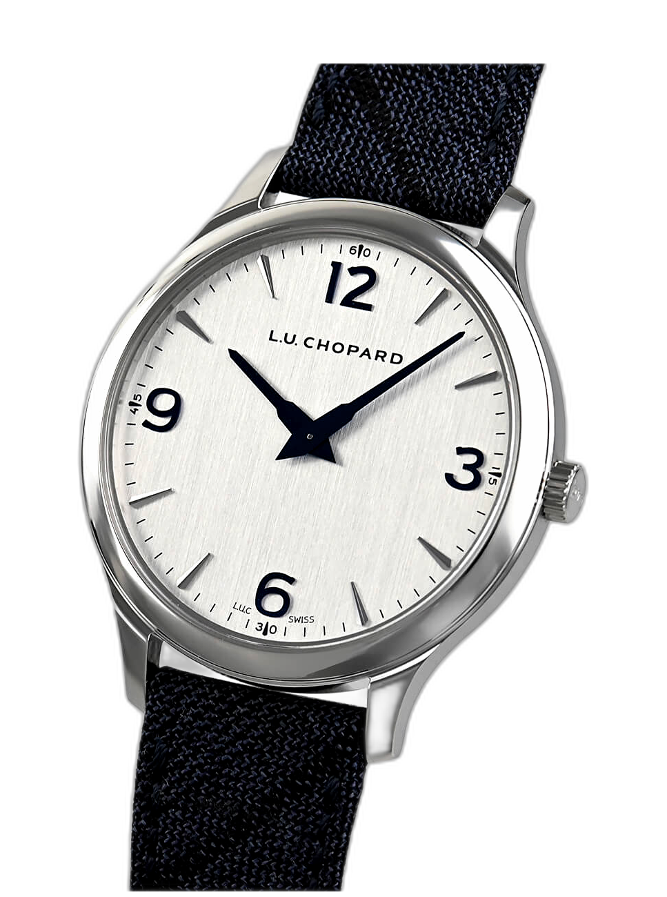 Chopard Luc, Dial Silver Roman Numeral, Size 43mm, 168561-3001