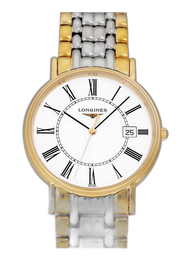 Longines Presence 38.5 Quartz Yellow Roman L4.790.2.11 Price