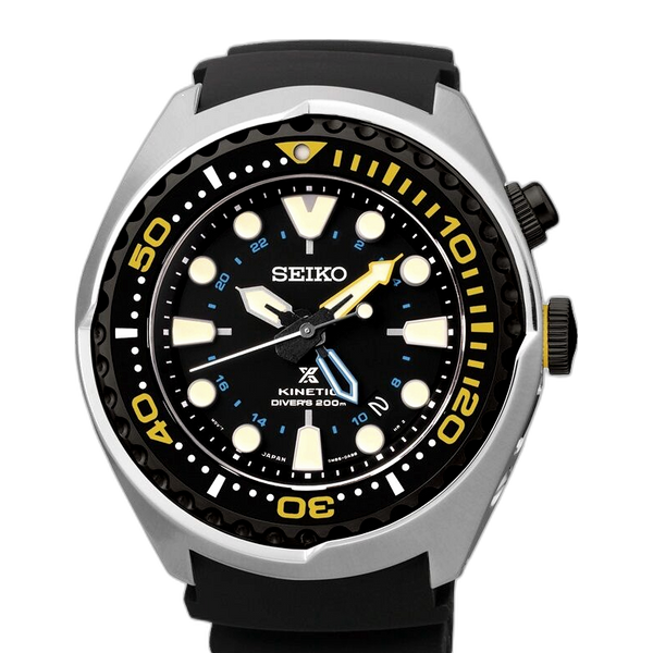 Seiko prospex outlet kinetic gmt diver