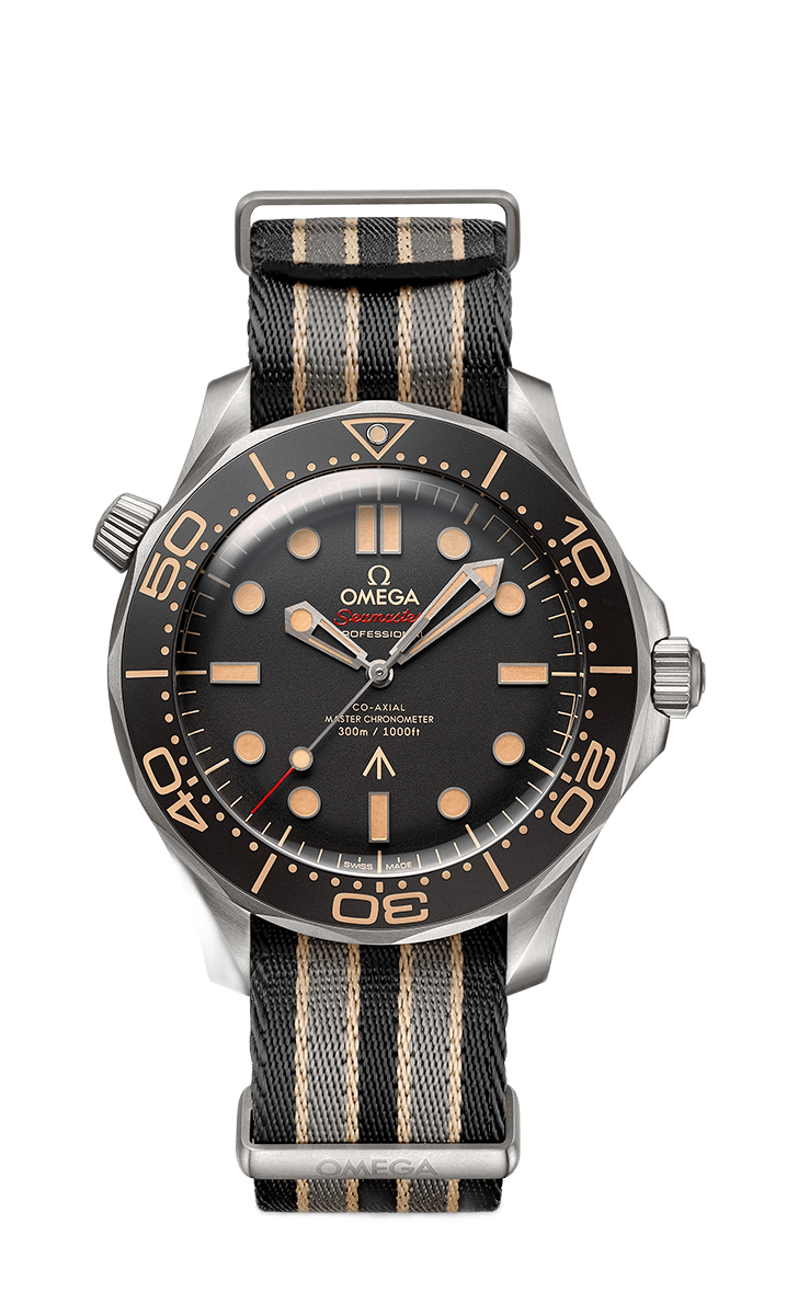 Omega Seamaster Diver 300M 42 mm, titanium on NATO strap 210.92