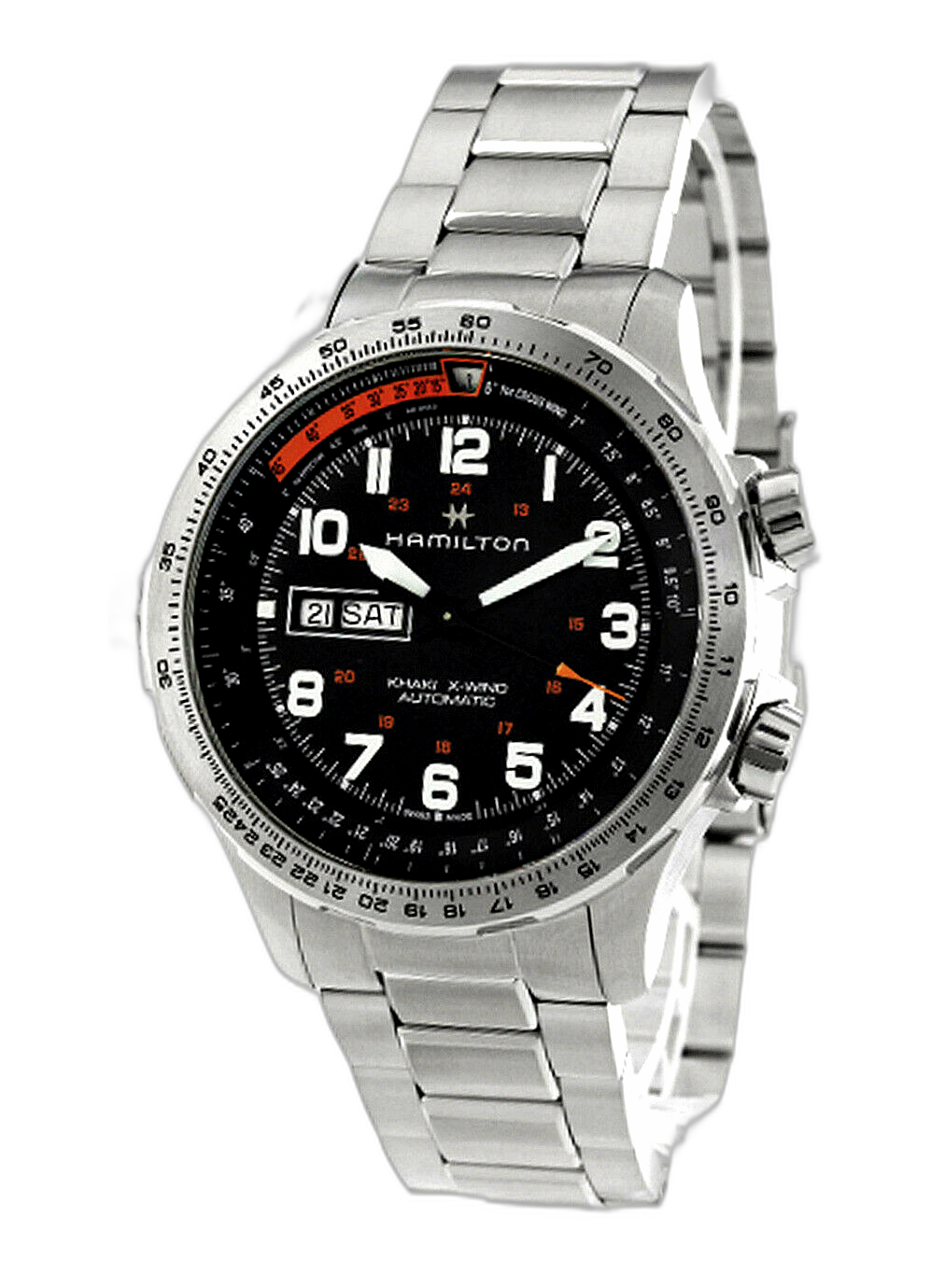 Hamilton Khaki Aviation X Wind Day Date Auto Black H77755133 Price