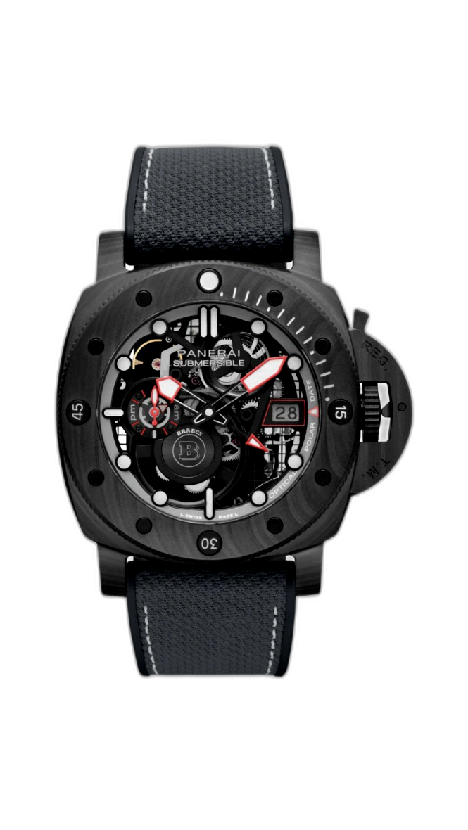 New Dec 2022 Panerai PAM01240 Submersible S Brabus Black Ops