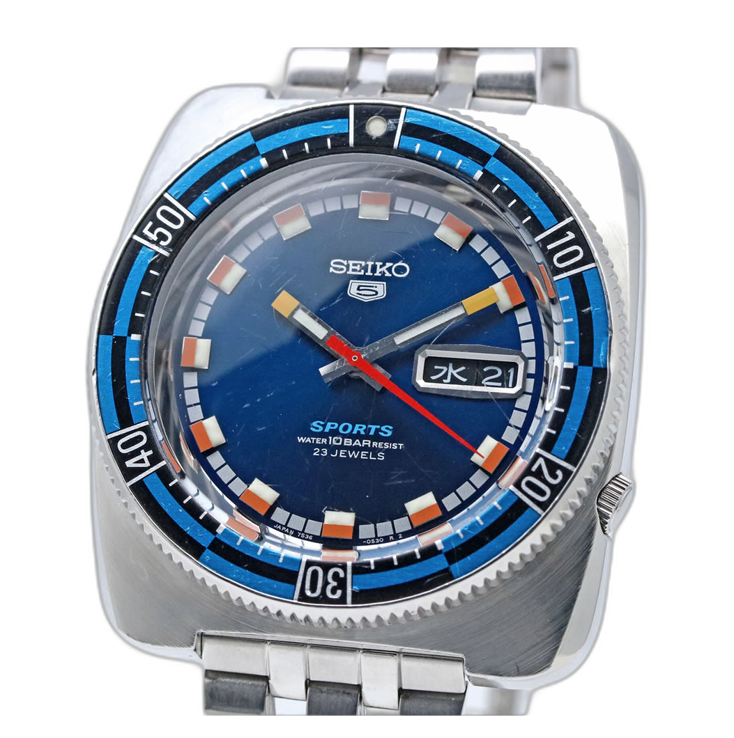 SEIKO 5 SPORTS SBSS015 7S36-0080 Seiko Five Sports (5 Sports