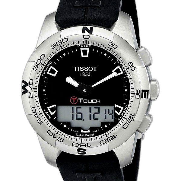 Tissot T Touch II Black Rubber T047.420.17.051.00 Price Guide