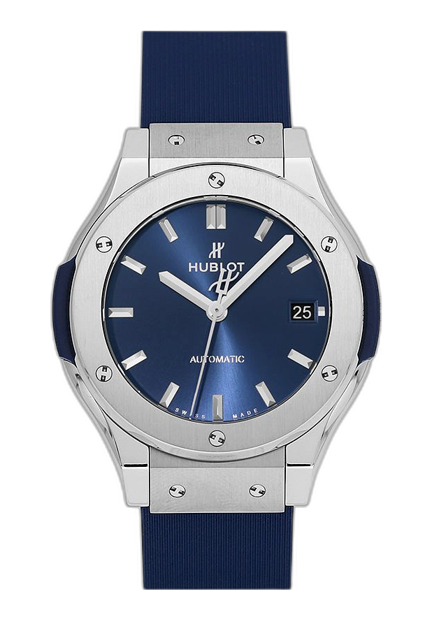 Hublot Classic Fusion Titanium Blue 38 565.NX.7170.RX Price, Specs ...