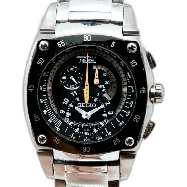 Seiko Sportura Kinetic Chronograph SNL017 Price as of February
