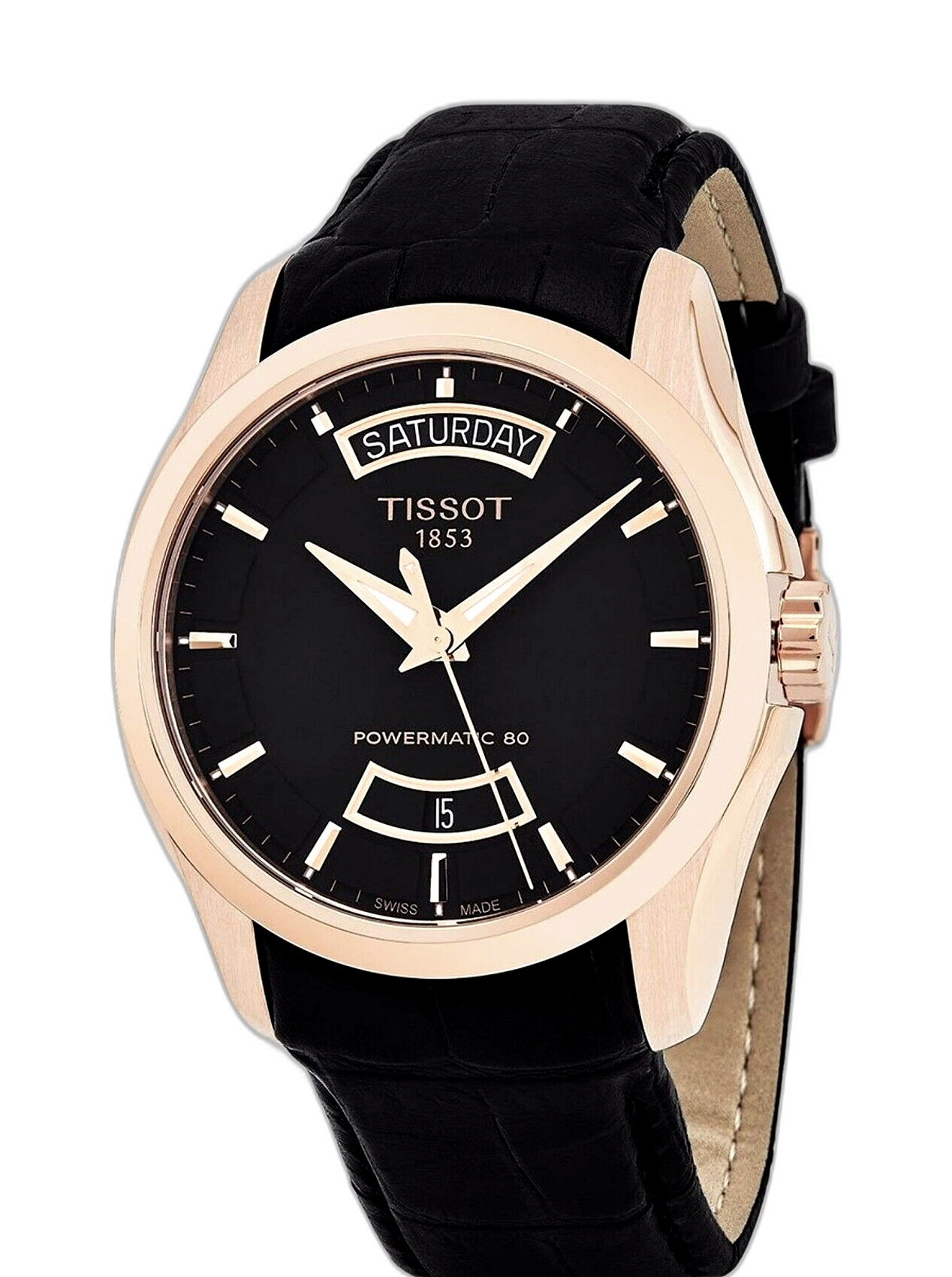 Tissot Couturier Powermatic 80 39 Rose Gold T035.407.36.051.01