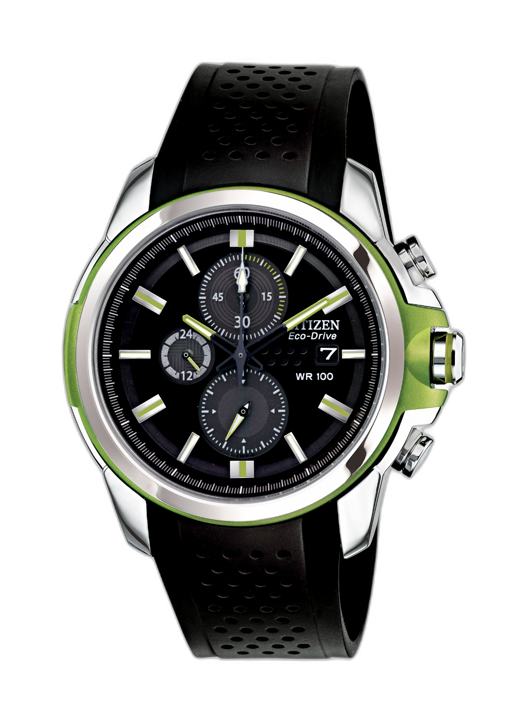 Citizen Eco-Drive Men's Chronograph Watch DRIVE WR100 CA0427-08E