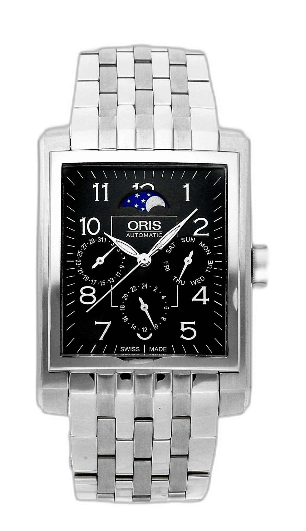 Oris Rectangular Complication Stainless Steel 58276584034 Price