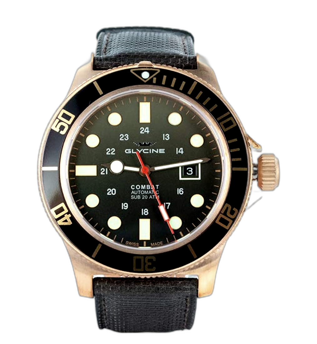 Glycine Combat SUB 48 Bronze GL0243 Price Specs Market Insights WatchCharts