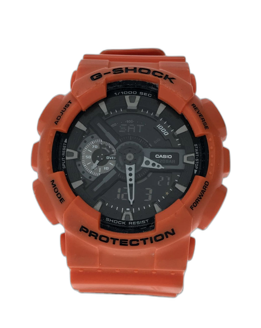 Casio GA-110MR-4A Orange GA110MR Price as of May 2026 | WatchCharts