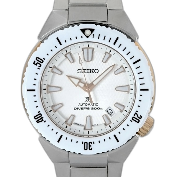 セイコー プロスペックス　SBDC037 Checking out the Summer Friendly Seiko Transocean SBDC037 White