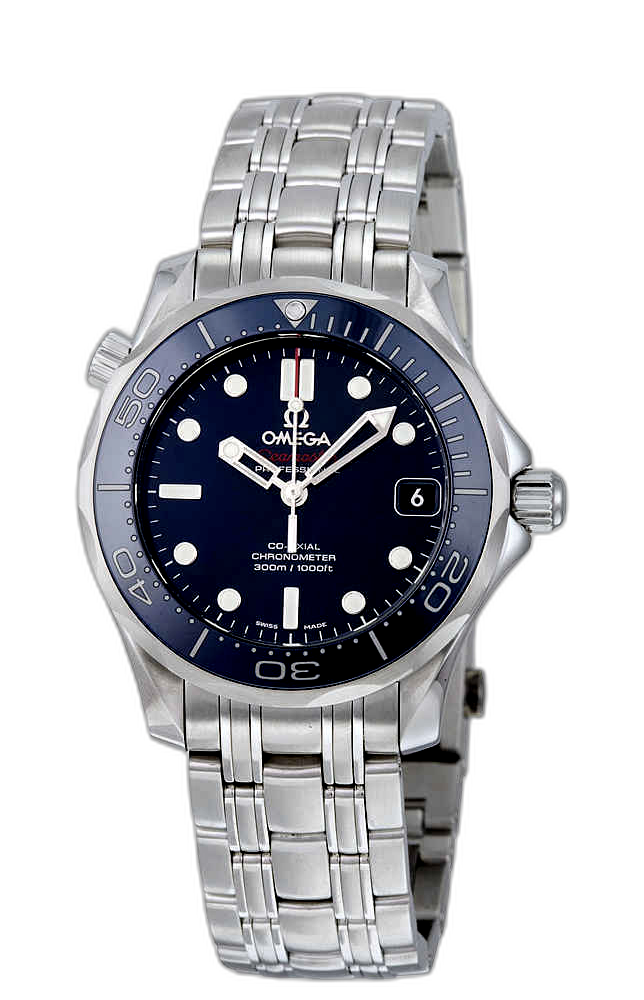 Diver 300M Seamaster Steel Chronometer Watch 212.30.36.20.03.001