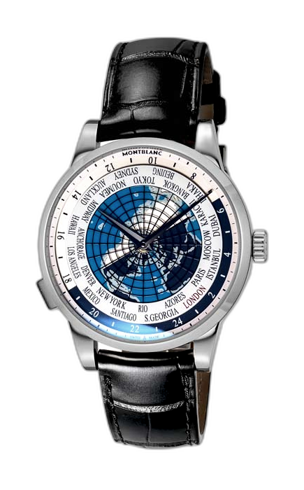 Montblanc Heritage Spirit Orbis Terrarum Stainless Steel 112308