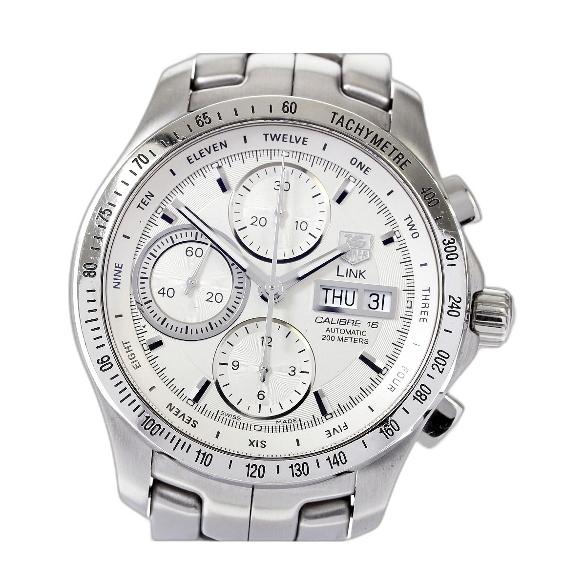 Tag heuer link outlet calibre 16 automatic chronograph