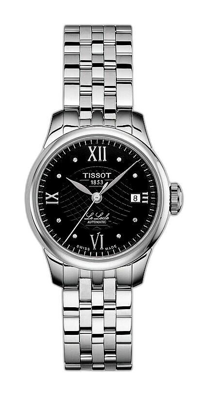 Tissot Le Locle Automatic Lady Silver Dial Silver Steel Strap Watch For Women - T41.1.183.16