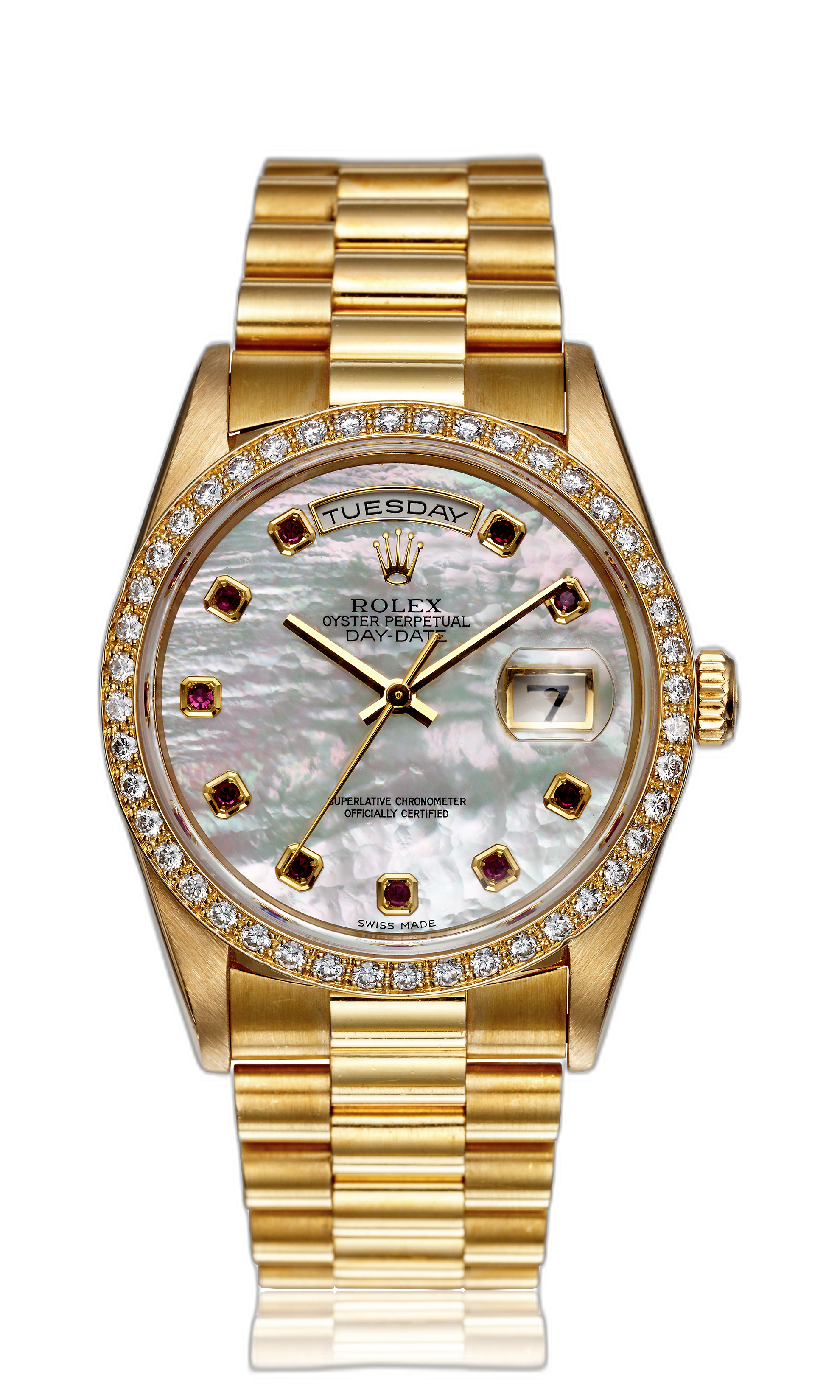 Rolex Day Date Diamond Bezel 18348 Price Guide Market Data