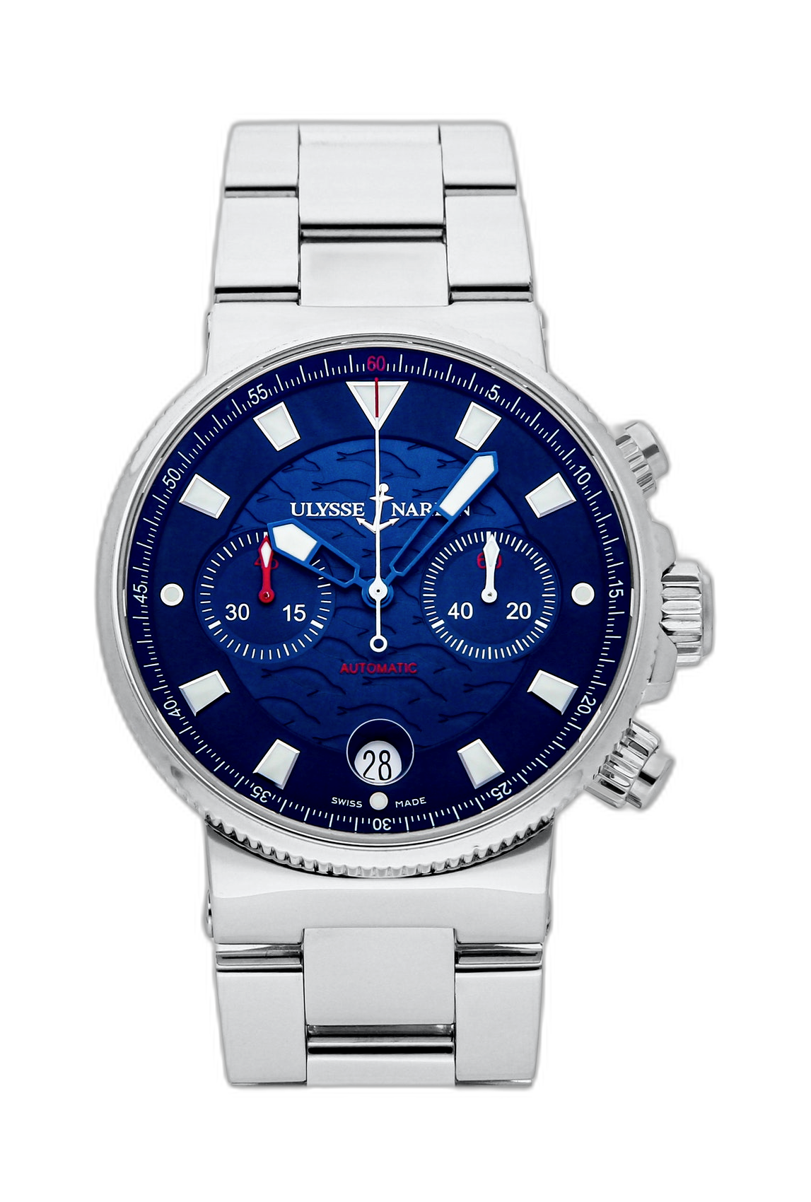 Ulysse Nardin Blue Seal Chronograph 353 68LE Price Guide