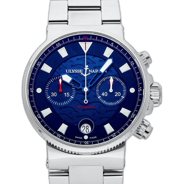 Ulysse Nardin Blue Seal Chronograph 353 68LE Price Guide