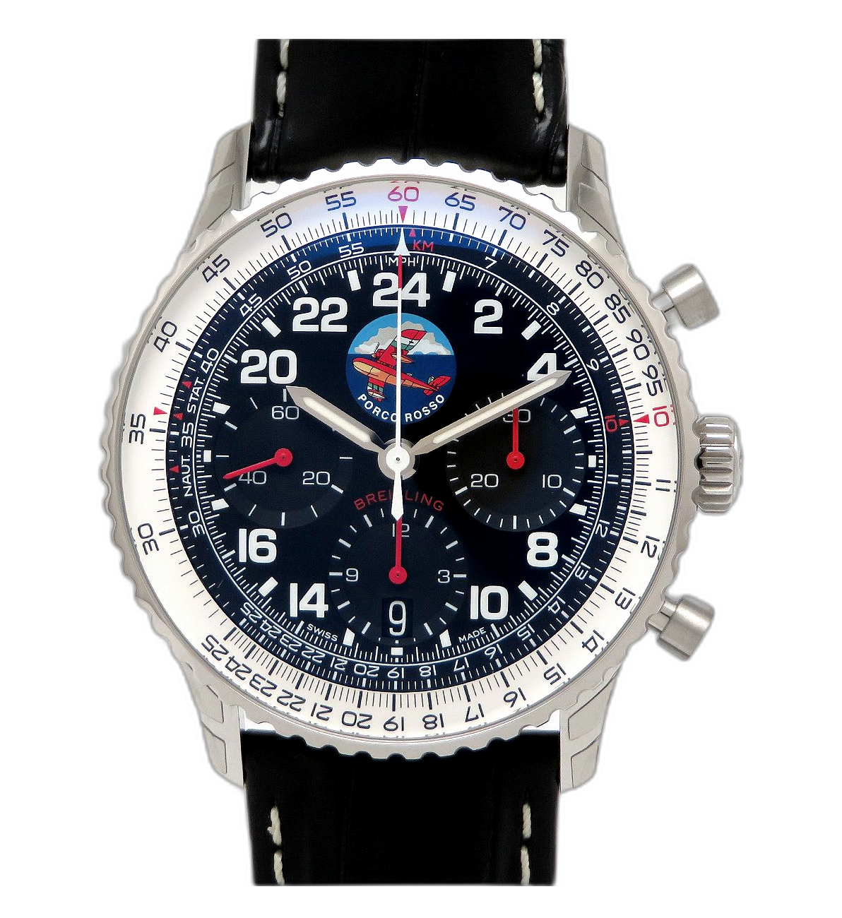 Breitling Navitimer B02 Chronograph 41 Cosmonaute Porco Rosso AB0230 ...