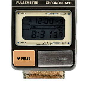 SEIKO PULSE METER S229-5001 80S VINTAGE DIGITAL Watch from JP